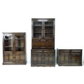 An Ercol dark stained oak bookcase, circa 1980, 'Bookcase', model 724, in Old Colonial Antique colou... 
