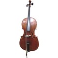A modern 4/4 Hidersine Piacenza 1 cello, paper label to interior, a/f damaged, back 76cm long, with ... 