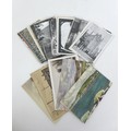A large collection of over 600 international postcards, including USA and European cards, including ... 