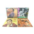 Four Elvis Presley vinyl LPs, comprising 