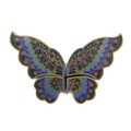 An early to mid 20th century, four cloisonne enamel lidded trinket boxes forming a butterfly, each b... 