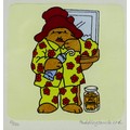 A limited Edition Official Paddington Bear print, published by Paddington Bear & Co Ltd., 3/500, 6.5... 