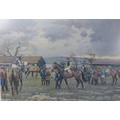After Neil Cawthorne: 'The Last Race', a limited edition print, pencil signed and numbered 100/850 l... 