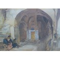 A group of pictures, comprising a print after Russell Flint, 23.3 by 33cm, mounted, glazed and frame... 