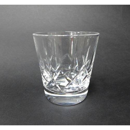 27 - A suite of Stuart crystal drinking glasses, comprising eight large wine, 17.7cm high, twelve small w... 