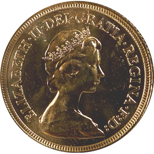 82 - An Elizabeth II gold sovereign, 1981, mounted within a commemorative Diana Princess of Wales First D... 