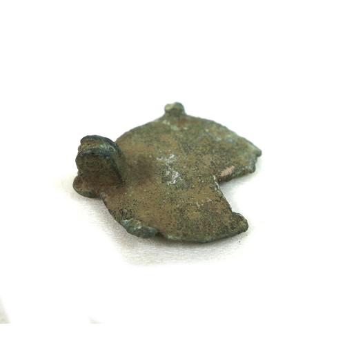 74 - A group of three interesting and decorative Bronze Age, Roman and Early Medieval detectorist finds, ... 