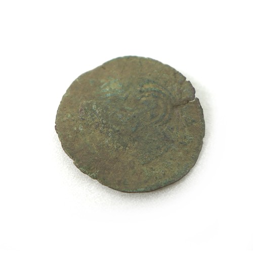 75 - A group of seven Roman, Medieval and later detectorist finds, comprising an incomplete copper alloy ... 