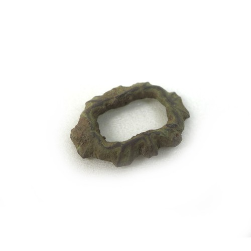 76 - A group of seven Medieval and later detectorist finds, comprising six Medieval buckles, two of singl... 