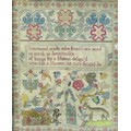 A 17th or 18th century sampler, with text reserve 'Immortal made what should we mind so much as Immo... 
