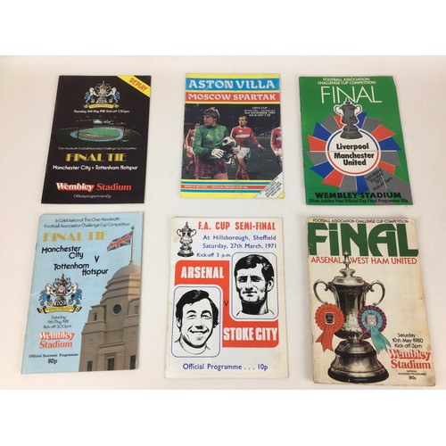 119 - A group of twenty major football match programmes, including 1966 Borussia Dortmund versus Liverpool... 