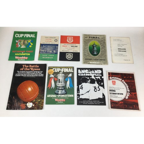 119 - A group of twenty major football match programmes, including 1966 Borussia Dortmund versus Liverpool... 