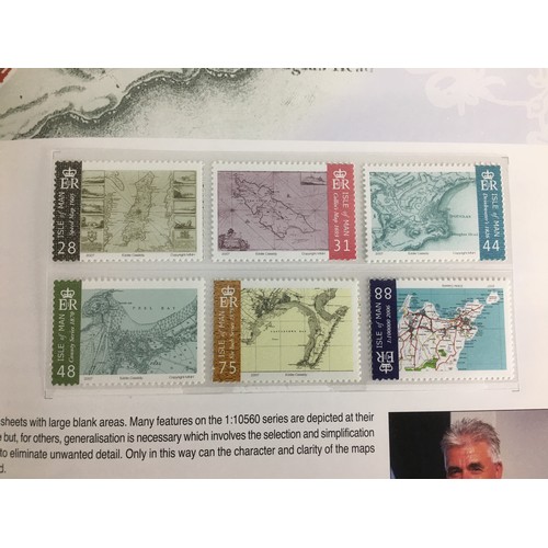 121 - A collection of twenty Isle of Man yearbooks with mint stamps, complete run from 1999-2018, with fac... 