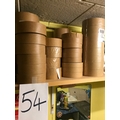 Quantity of backing tape.