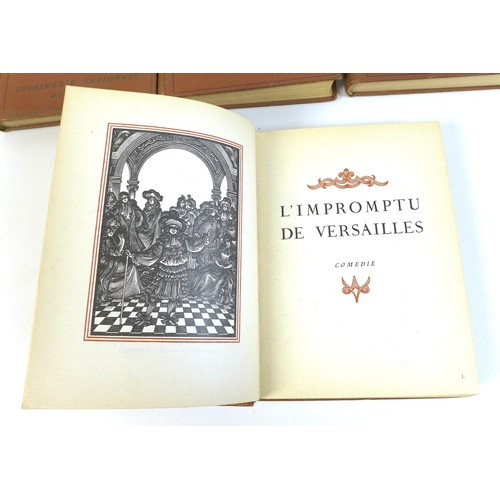 172 - Jean-Baptiste Poquelin de Moliere, Oeuvres Completes de Molieres, 11 vols, I to XI, in French, publi... 