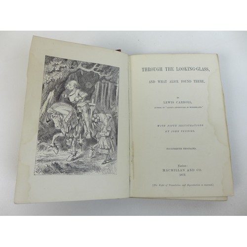 174 - An early 1867 edition of 'Alice's Adventures in Wonderland', Eighth Thousand, fourth edition, with f... 