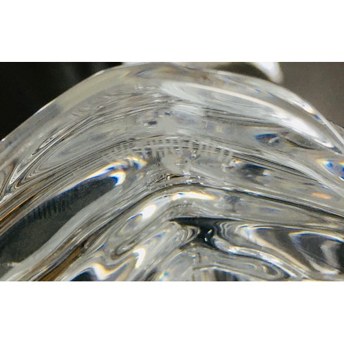 47 - A Waterford crystal figurine of a rearing horse, 15 by  7.5 by 23.5cm high.