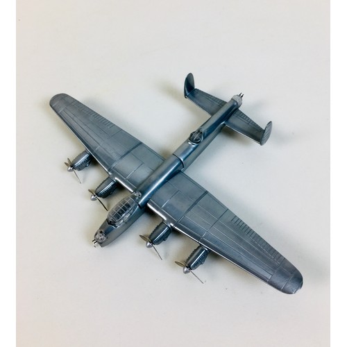 164 - A die-cast Corgi toys Precision Model of a WWII Avro Lancaster Bomber, with original box, stand and ... 