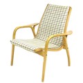Yngve Ekström for Swedese, a 'Laminett' easy armchair, Swedish, mid to late 20th century, laminated ... 