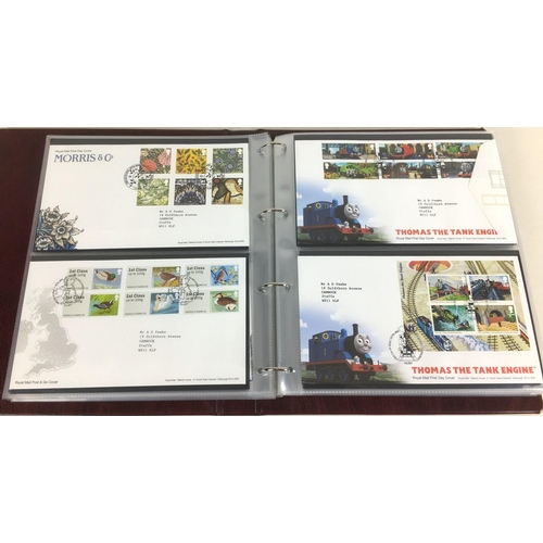 141 - A large collection of over six hundred British First Day Covers dating from 1973 to 2013, including ... 