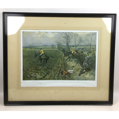 192 - After Lionel Edwards (1878-1966): a group of four hunting and equine prints, 'The Duke of Rutlands H... 