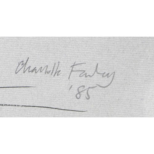 262 - Charlotte Fawley (British, 20th century): 'Nureyev, Miss Julie', signed by Rudolf Nureyev, signed an... 