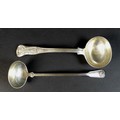 An early 20th century Tiffany & Co. silver sauce ladle, stamped 'PAT 1912 C', with engraved initials... 