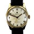 A vintage Rolex Shock-Resisting 9ct gold cased gentleman's wristwatch, circa 1950s, ref. 12325, circ... 