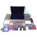 A collection of United Kingdom proof coin sets, including boxed 1983, 1984, 1985 and 1995, uncircula... 