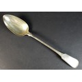 A George III silver old English fiddle pattern serving spoon, Thomas Wilkes Barker, London 1815, 31c... 