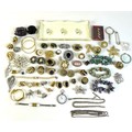 A collection of vintage designer, silver and costume jewellery including items by P & M Paris, Monet... 