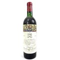 Vintage Wine: a bottle of Chateau Mouton Rothschild, 1968, Pauillac, Premier Grand Cru Classe, bottl... 
