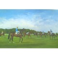 After Madeline Selfe (1910-2005): two limited edition horse racing prints, 'The 200th Derby' and '20... 