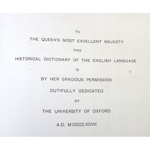 145 - A New English Dictionary on Historical Principles, founded mainly on the materials collected by The ... 