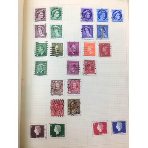 140 - A collection of British stamps, including eight albums of various sizes of stamps, including one old... 