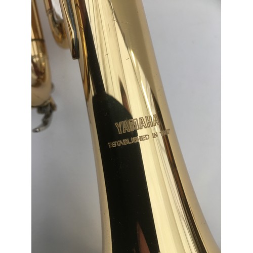 132 - A Yamaha TR1335 Trumpet, in need of restoration, without case.