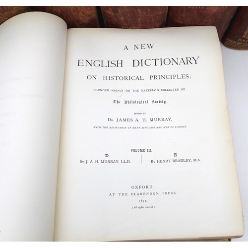 94 - A New English Dictionary on Historical Principles, founded mainly on the materials collected by The ... 