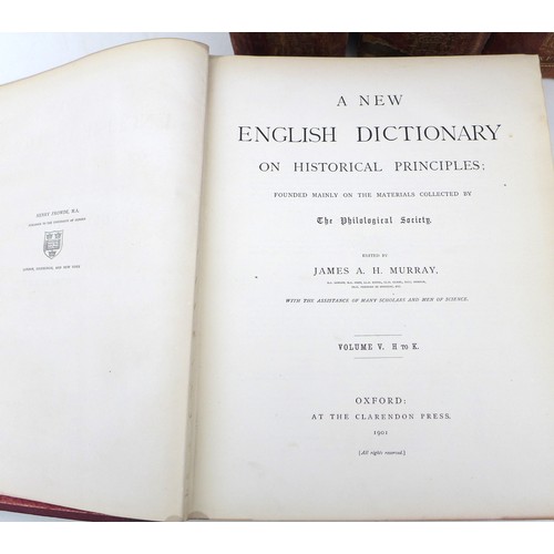 94 - A New English Dictionary on Historical Principles, founded mainly on the materials collected by The ... 