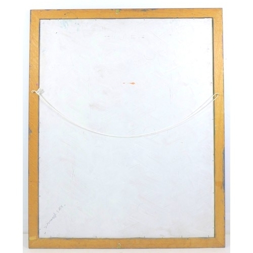 214 - Michael (Mike) R. Hoar ARCA (British, 1943-2017): 'Kip's Flowers', initialled lower right, possibly ... 