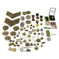 A group of medals and militaria pertaining to Warrant officer Cl 1, A. W. R. Robins, Royal Army Pay ... 