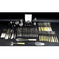 A collection of Roberts & Belk flatware and other silver plated items, including a twelve place sett... 