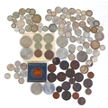 A collection of Georgian and later British coins, including pre 1920 silver coinage, 9.06toz total, ... 