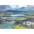 Attributed to Donald Bosher (British 1912-1977): 'Sally Gap', Ireland, a landscape view, unsigned, o... 
