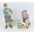 Two limited edition Royal Doulton figurines, 'The Homecoming' HN 3295, numbered 3739/9500, and 'Welc... 