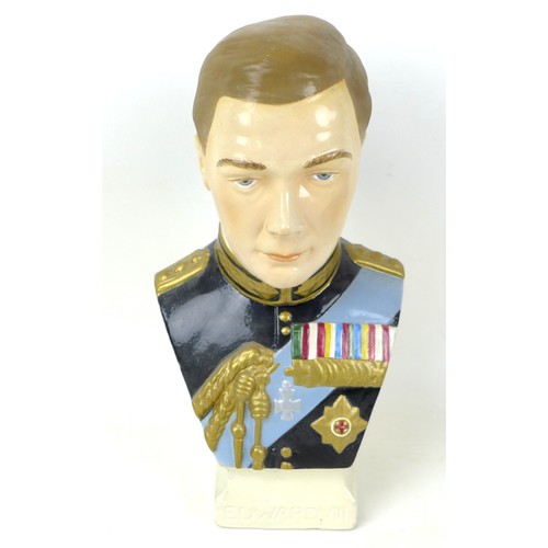 70 - A collection of six Edward VIII commemorative wares, including a Bryan Baker bisque figurine 'Our Pr... 