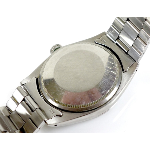 155 - A Rolex Oyster Perpetual Air-King-Date Precision stainless steel cased gentleman's mid sized wristwa... 