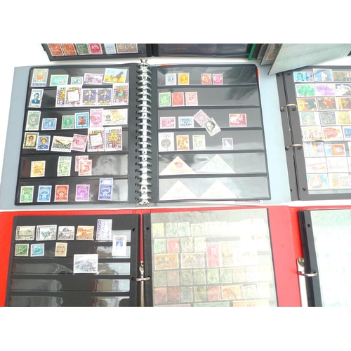 114 - A large collection of stamps, mostly 20th century, though some earlier, GB stamps, First Day Covers ... 