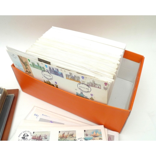 116 - A large collection of mostly British First Day Covers ranging from 1968 to 1990s, approximately 461 ... 