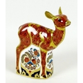 A Royal Crown Derby paperweight, 'Sherwood Fawn', MMVI, limited Signature Edition 157/495 pre releas... 