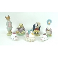 A group of five Beswick, Frederick Warne & Co, Beatrix Potter figurines, comprising 'Tommy Brock' 19... 